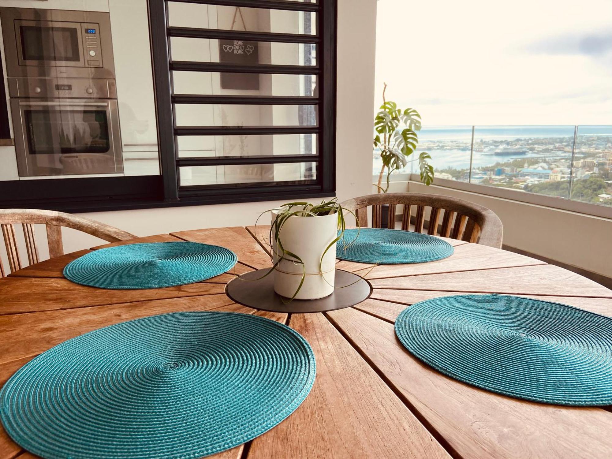 Meherio - Bel Appartement vue mer à TAHITI Papeete  Extérieur photo